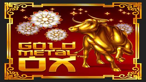 Gold metal Ox