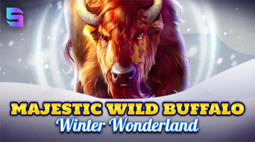 Majestic Wild Buffalo - Winter Wonderland